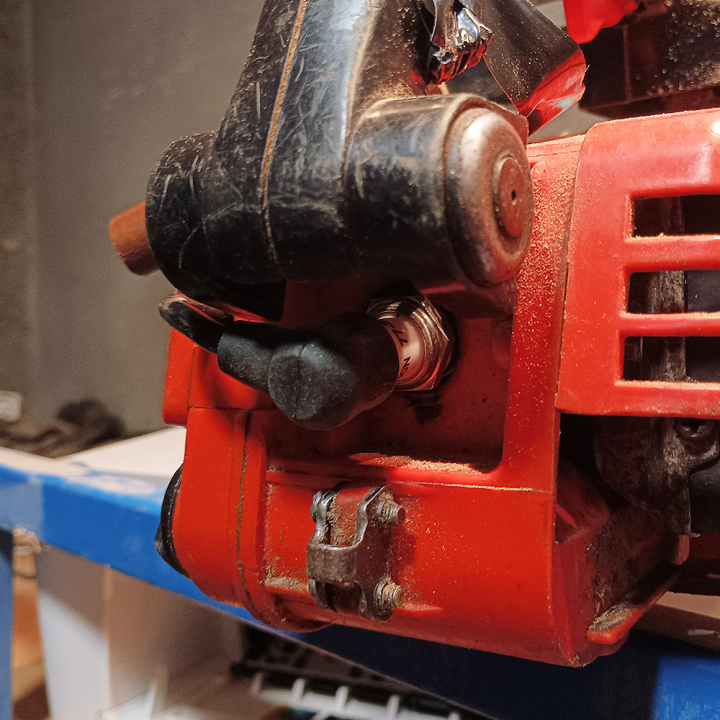 Connecteur de bougie. Antiparasite. Petit modèle. Insert incorporé