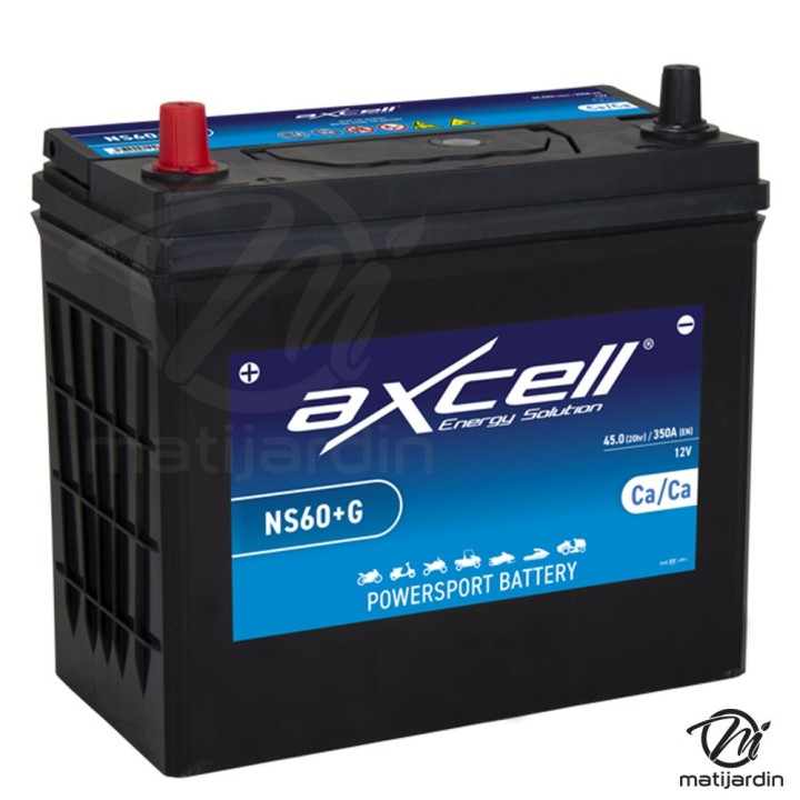 Batterie tondeuse gel Axcell NS60 45 Ah