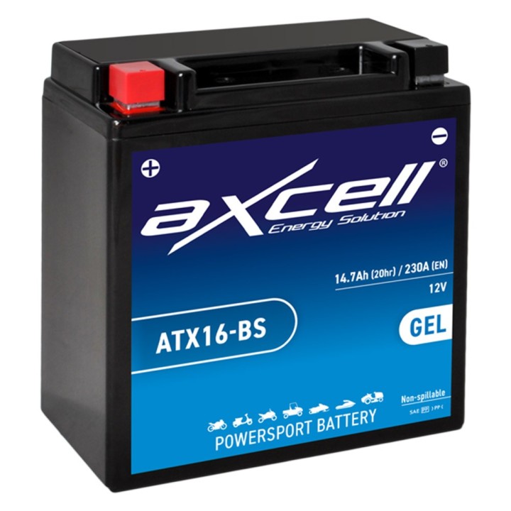 Batterie tondeuse gel Axcell ATX16-BS 14,7 Ah