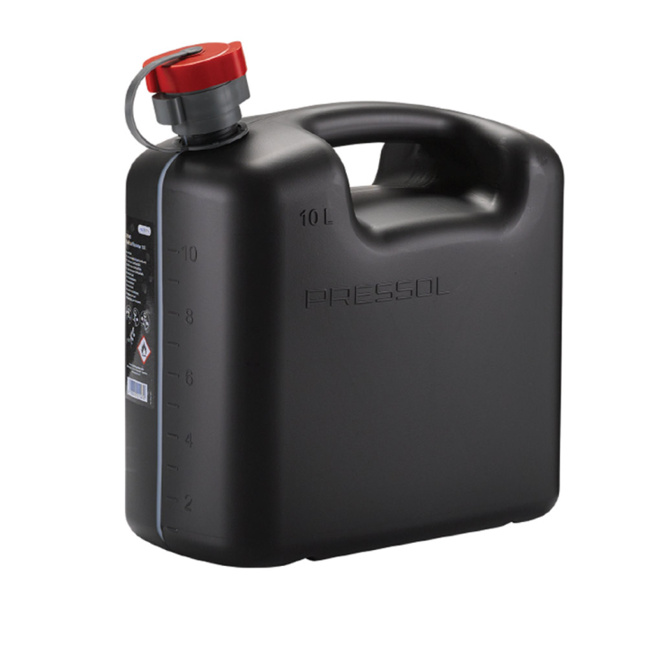 Bidon de 10 litres. Renforcé avec bec verseur