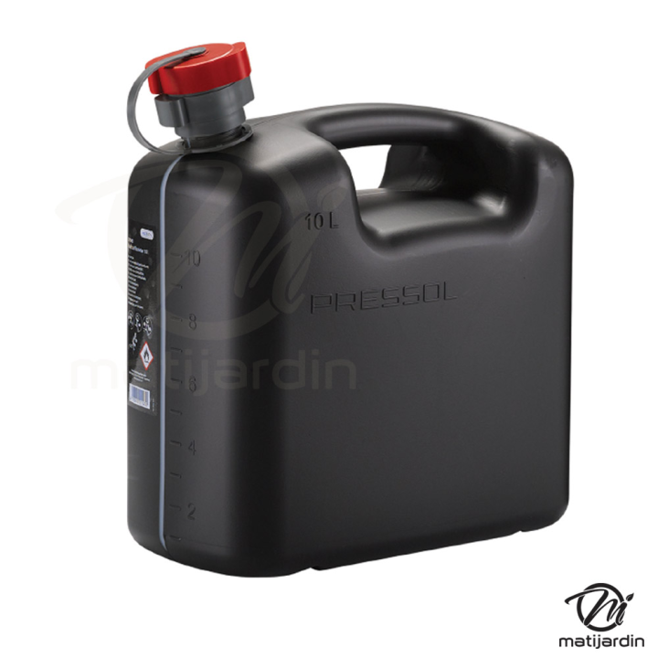 Bidon de 10 litres. Renforcé avec bec verseur