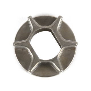 Pignon 6 dents pour tronçonneuse Kerwood. Pièce d'origine