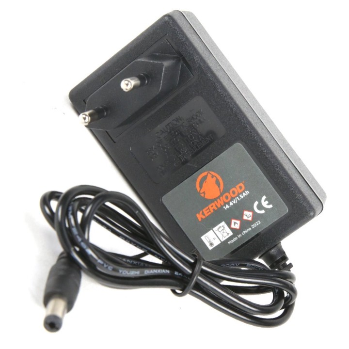 Chargeur de batterie pour tronçonneuse Kerwood. Pièce d'origine