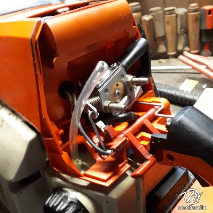 Durite d'aération réservoir essence pour tronçonneuse Stihl 021 MS210