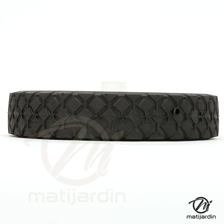 Roue de tondeuse universelle Ø 175 mm. Longueur moyeu 38,1 mm