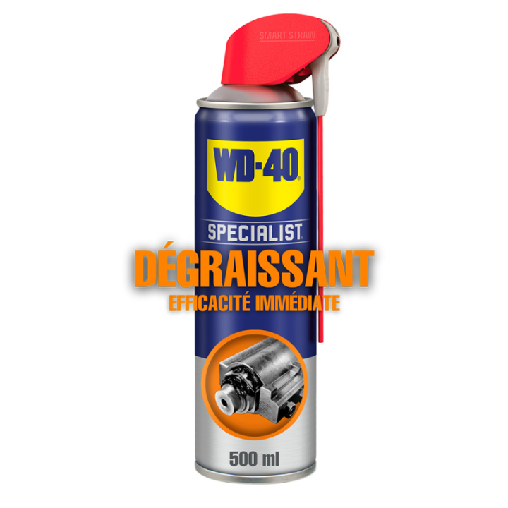 Dégrippant WD40 Specialist Dégraissant efficacité immédiate. 500 ml.