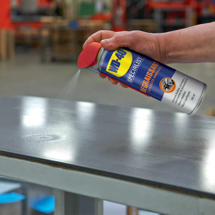 Dégrippant WD40 Specialist Dégraissant efficacité immédiate. 500 ml.