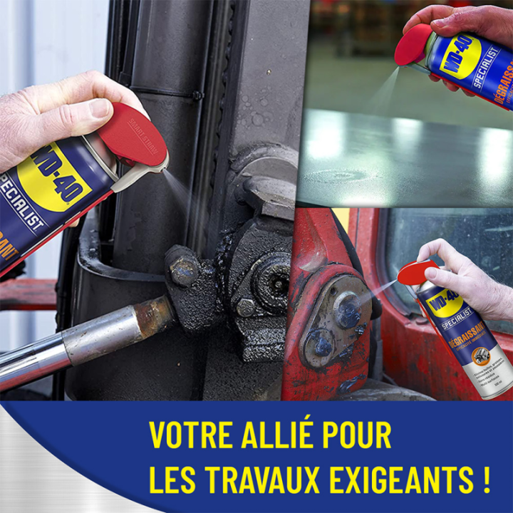 Dégrippant WD40 Specialist Dégraissant efficacité immédiate. 500 ml.