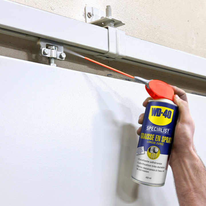 Dégrippant WD40 Specialist Graisse spray longue durée. 400 ml