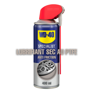 Dégrippant WD40 Specialist Lubrifiant sec. 400 ml. Nettoyant, lubrifiant. Protège humidité corrosion