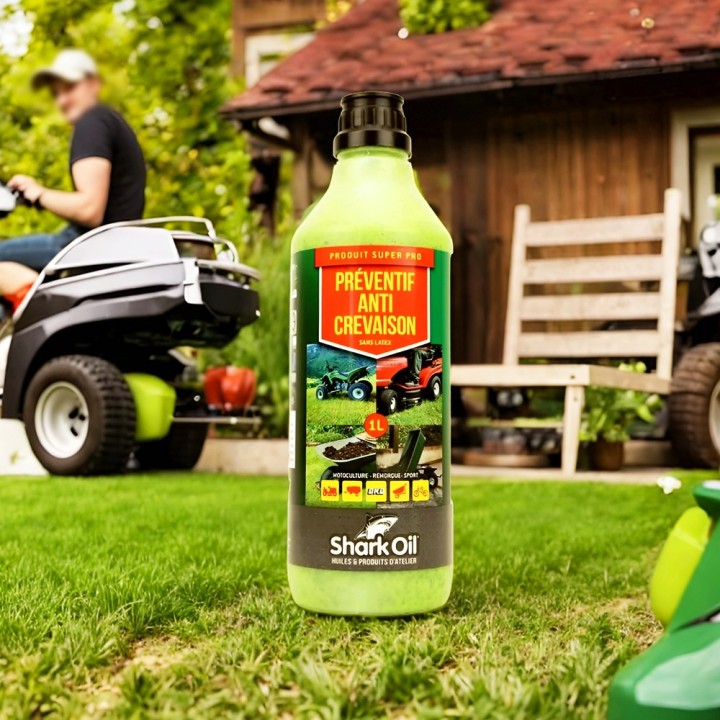 Préventif anti crevaison Shark Oil OKO super pro 1 litre par 4