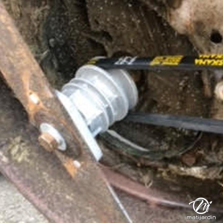 Support de lame pour Castelgarden GGP 22465607/0 Ø 22,2 mm + clavette