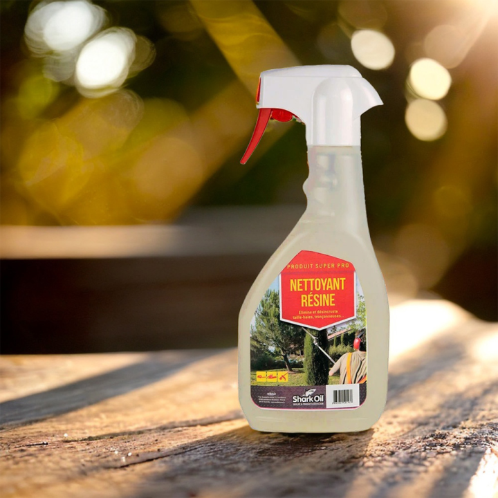 Nettoyant résine. 400 ml. Shark Oil