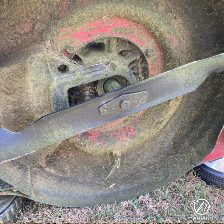 Roue tondeuse universelle Ø 180 mm / 45 mm jeu 3 bagues 8, 10, 12,7 mm par 2