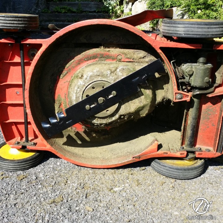 Lame tondeuse universelle mulching Rotary Premium. Coupe 45,7 cm