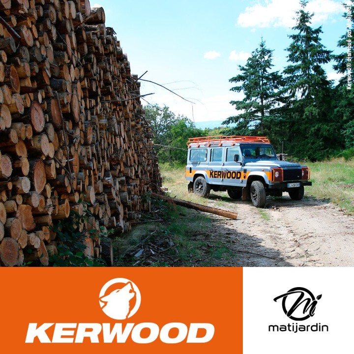 Guide tronçonneuse Kerwood 35 cm .325"LP 1,1 mm 59 maillons