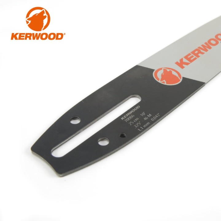Guide tronçonneuse Kerwood 25 cm pour Husqvarna .325"LP 1,1 mm
