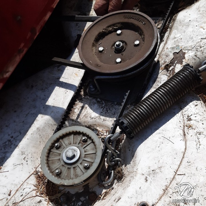 Courroie tondeuse simple denture 856-S8M12 n° 9585-0165-01