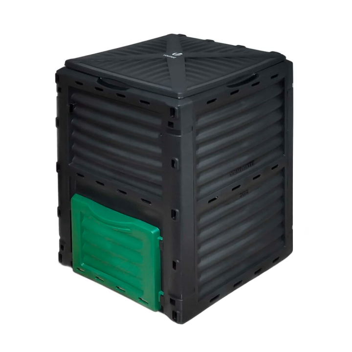 Composteur de jardin 300 litres en plastique