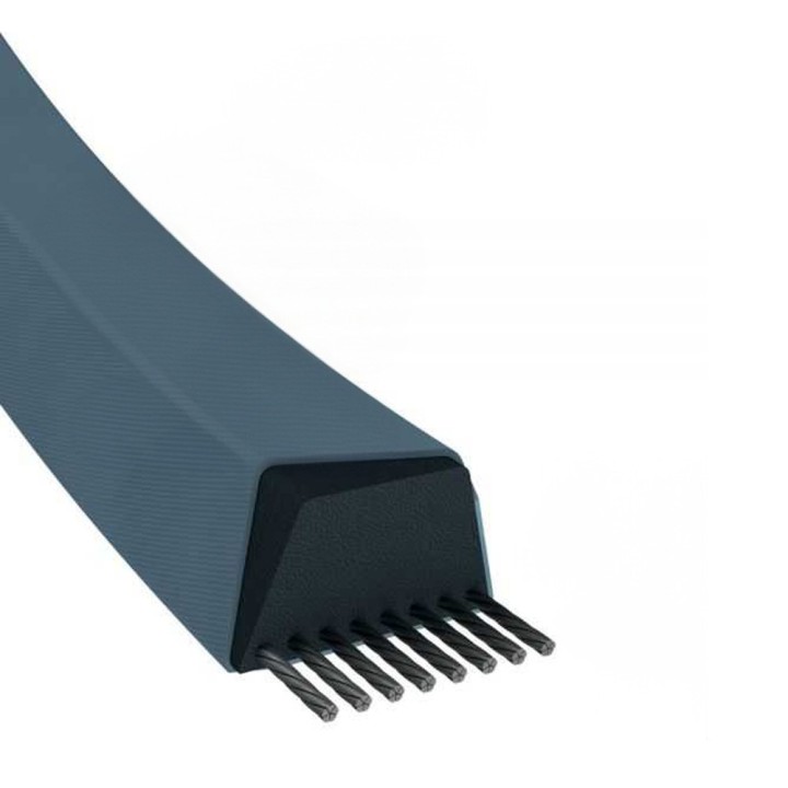 Courroie tondeuse Mitsuboshi LB55 - 16,5 mm x 1409 mm