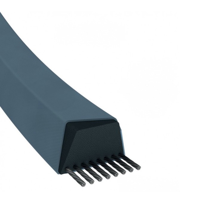 Courroie tondeuse Mitsuboshi LA54 - 12,7 mm x 1390 mm