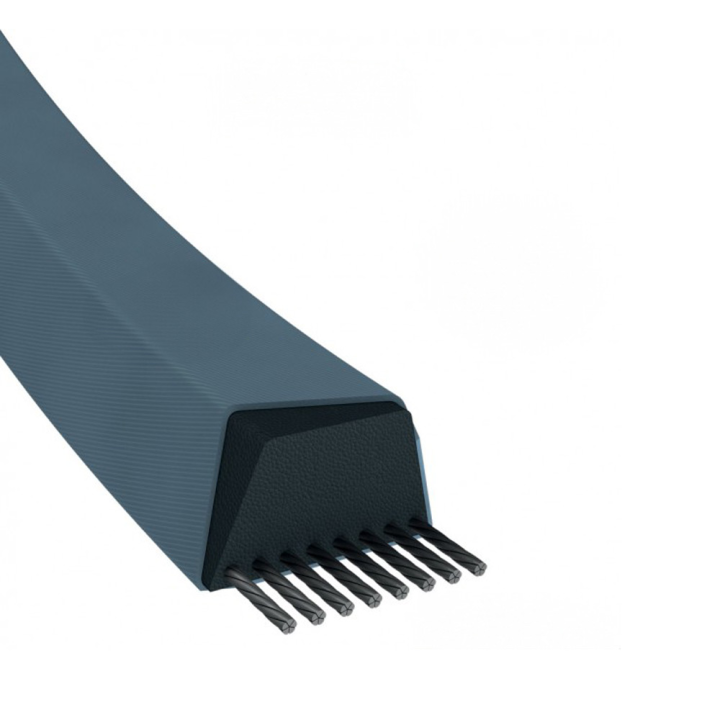 Courroie tondeuse Mitsuboshi LB27 - 16,5 mm x 698 mm