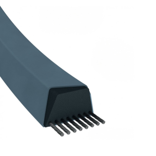 Courroie tondeuse Mitsuboshi LB100 - 16,5 mm x 2552 mm