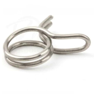 Colliers de serrage pour durite. x10. Ø 6 x 9 mm