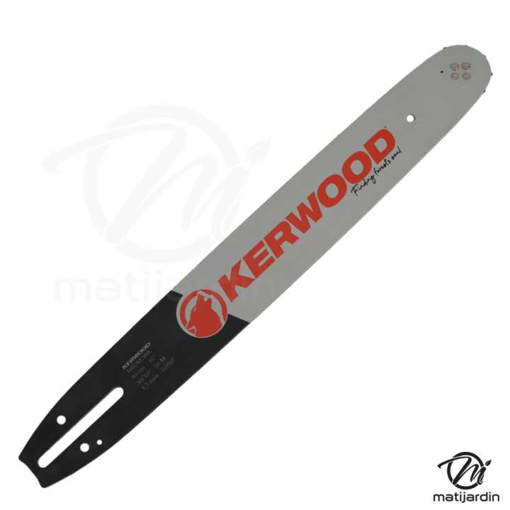 Guide tronçonneuse Kerwood 40 cm. 3/8"LP 1,3 mm. 56 maillons. 16B2KCWA
