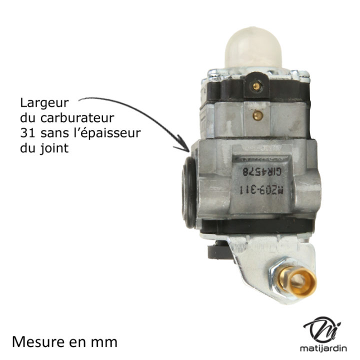 Carburateur pour Honda GX25 GX22 GX31 WX10