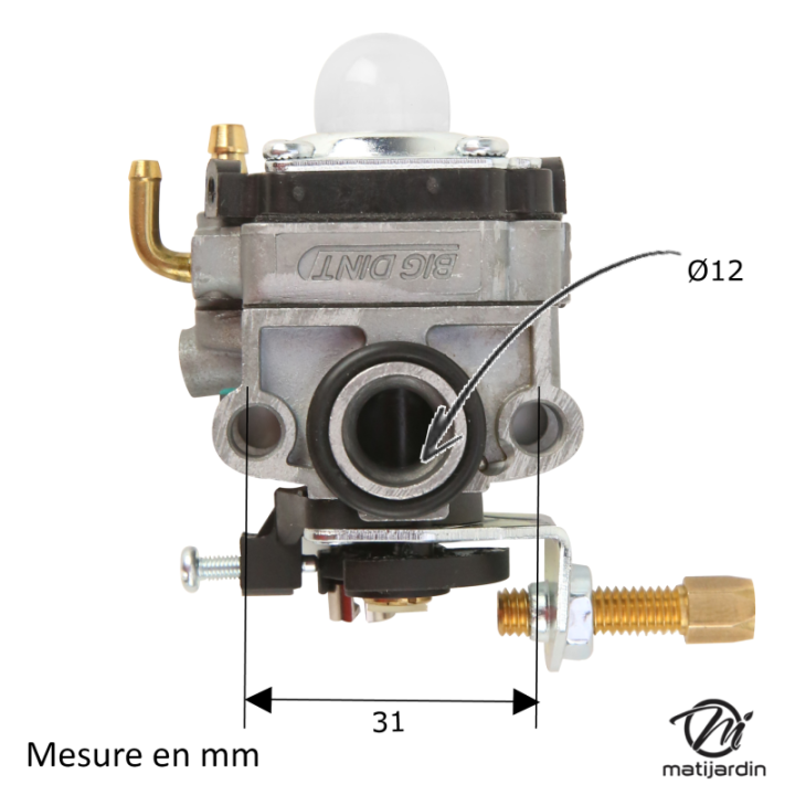 Carburateur pour Honda GX25 GX22 GX31 WX10
