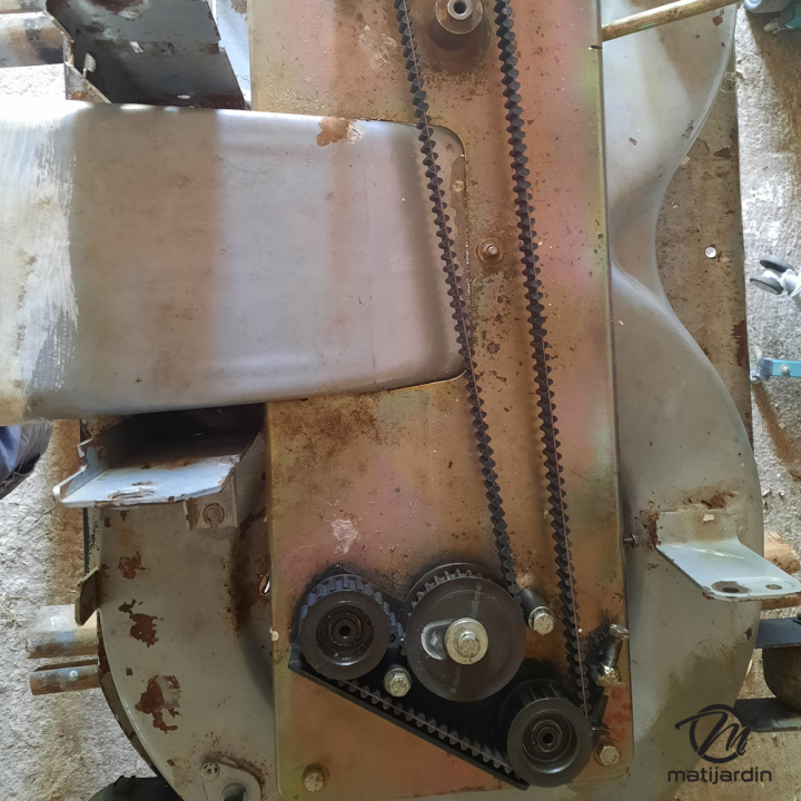 Courroie tondeuse Double Denture 1600DS8M20 - 20 mm x 1600 mm