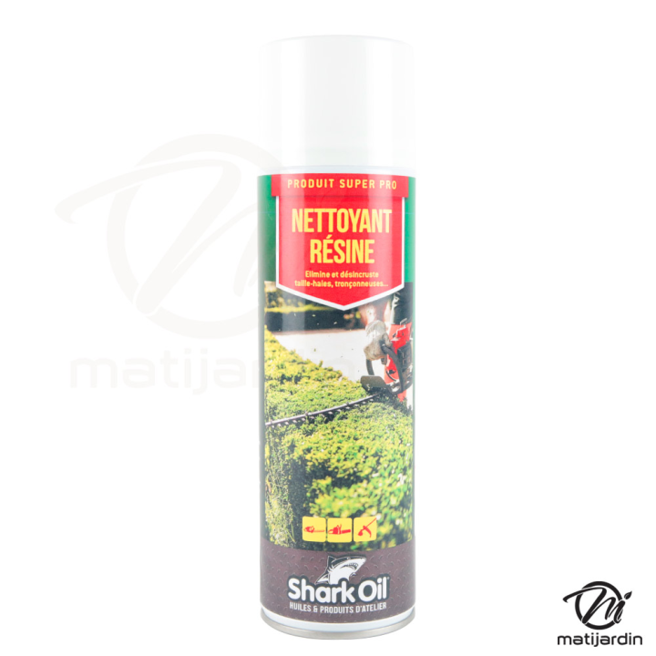 Nettoyant résine aérosol 400 ml Shark Oil