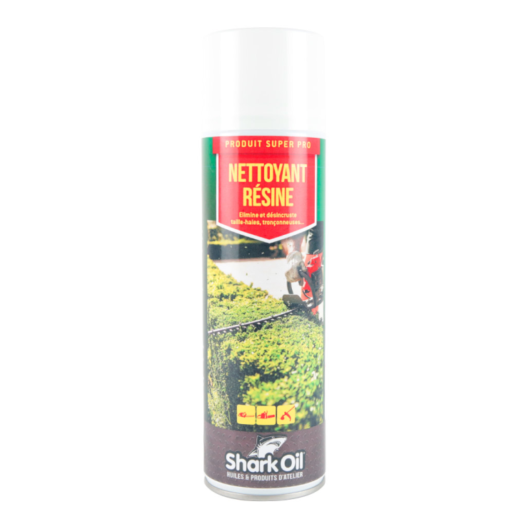 Nettoyant résine aérosol 400 ml Shark Oil