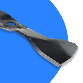 Lame tondeuse pour MTD serie 600. N° 9420612. Coupe  37,6 cm