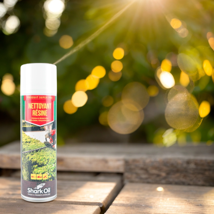 Nettoyant résine aérosol 400 ml Shark Oil