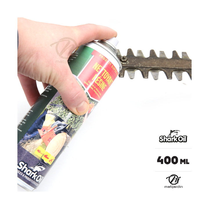 Nettoyant résine aérosol 400 ml Shark Oil