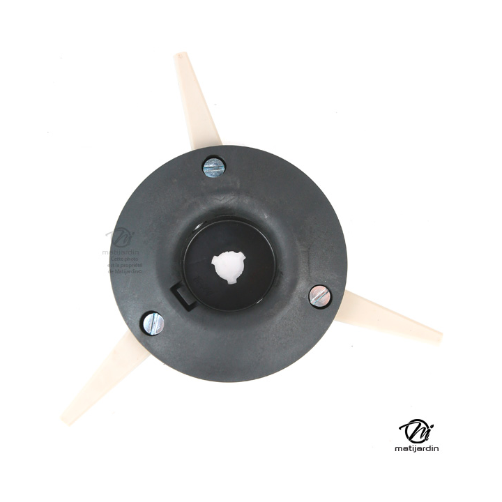 Tête débroussailleuse 3 couteaux nylon Ø 260 mm universelle