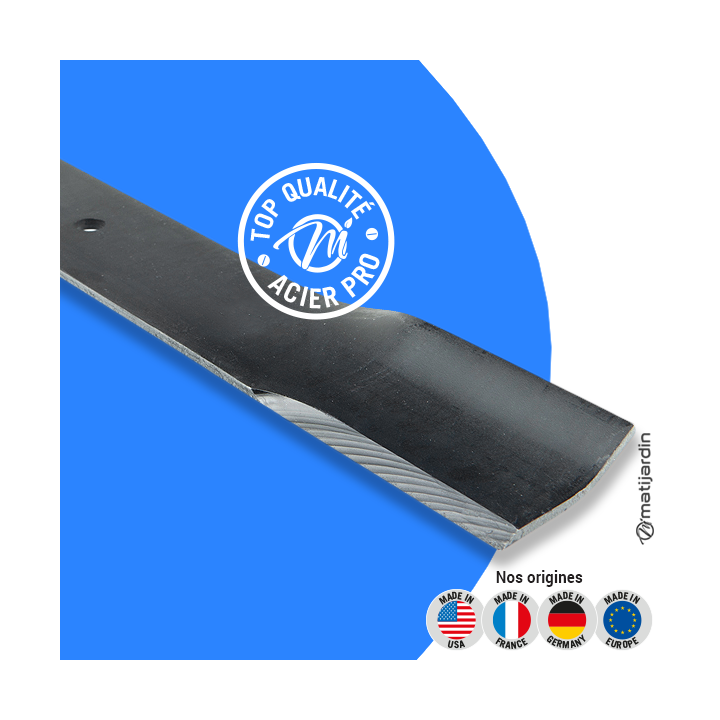 Lame tondeuse pour Noma/AMF 32". N°  00782971. Coupe 41 cm