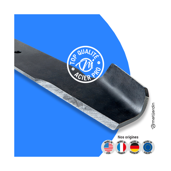 Lame tondeuse pour AYP/Roper 36". N° 120262X. Coupe 46 cm