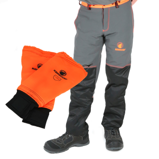 Pantalon + manchettes protection tronçonneuse taille S Kerwood