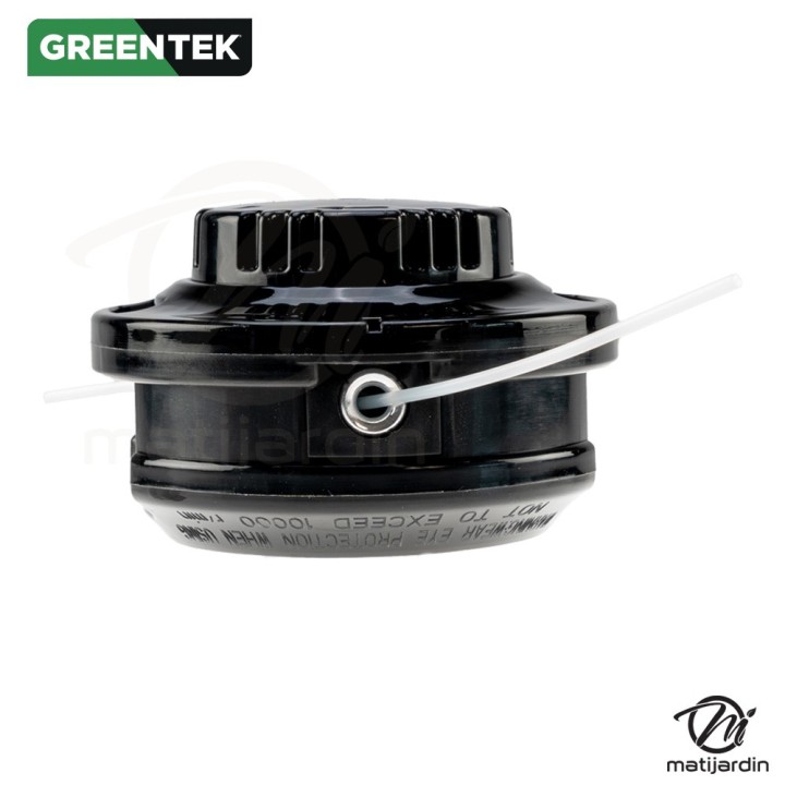 Tête débroussailleuse 106 mm Greentek avec filetage M10x1.25