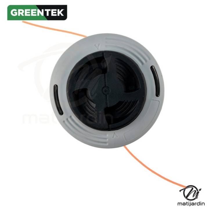 Tête débroussailleuse 145 mm Greentek M10x1 Tap & Go