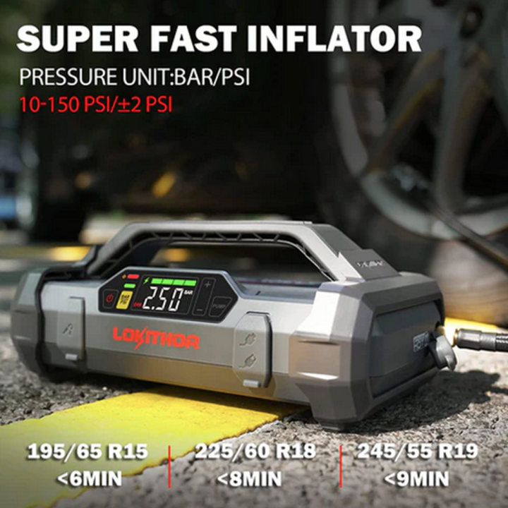 Booster gonfleur Lokithor JA301 2 en 1