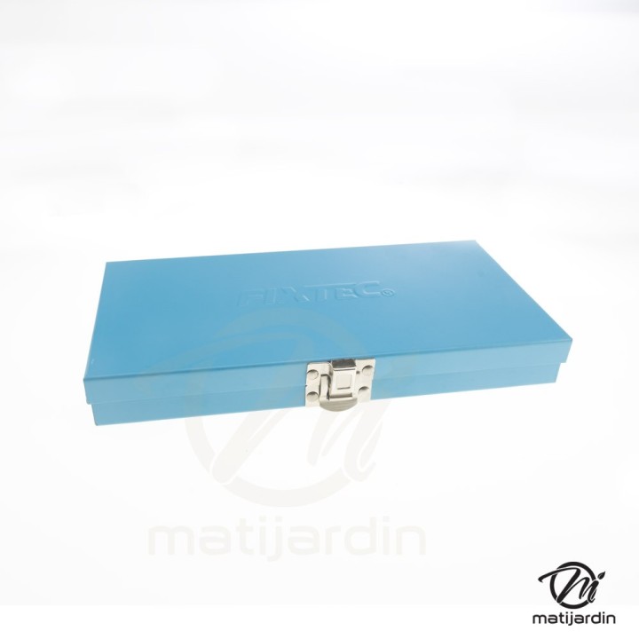 Jeu de douilles et de cliquets 6 pans - entraînement 1/4" - 31 pièces