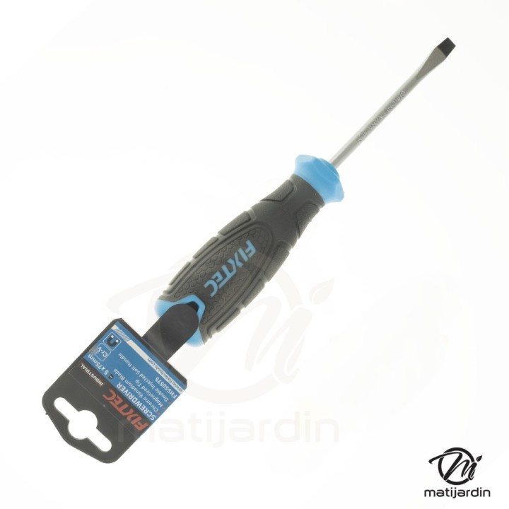 Tournevis à tête plate - 5 x 75 mm