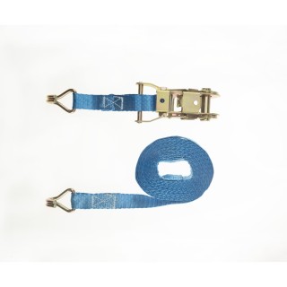 Sangle rétractable d'arrimage 6 m x 25 mm