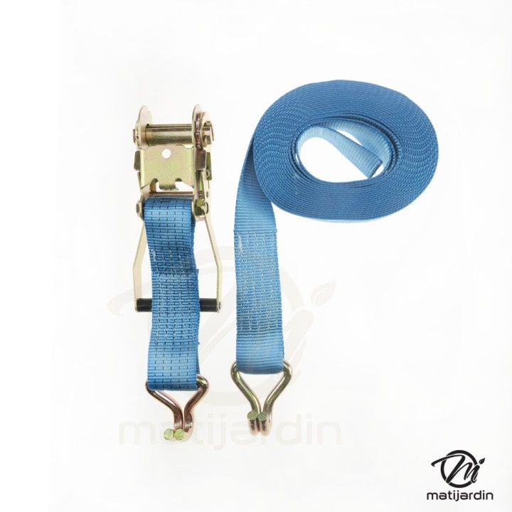 Sangle rétractable d'arrimage 9 m x 50 mm