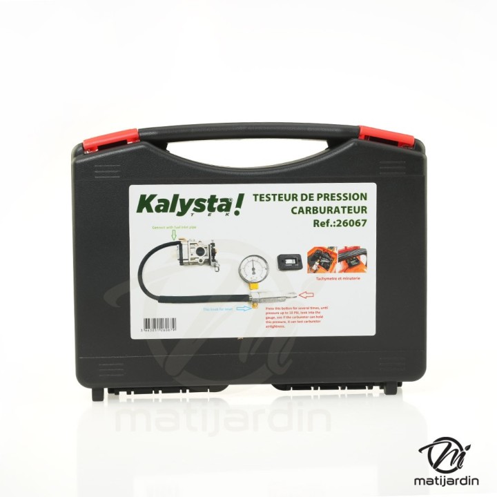 Testeur de pression pour l’entretien des carburateurs