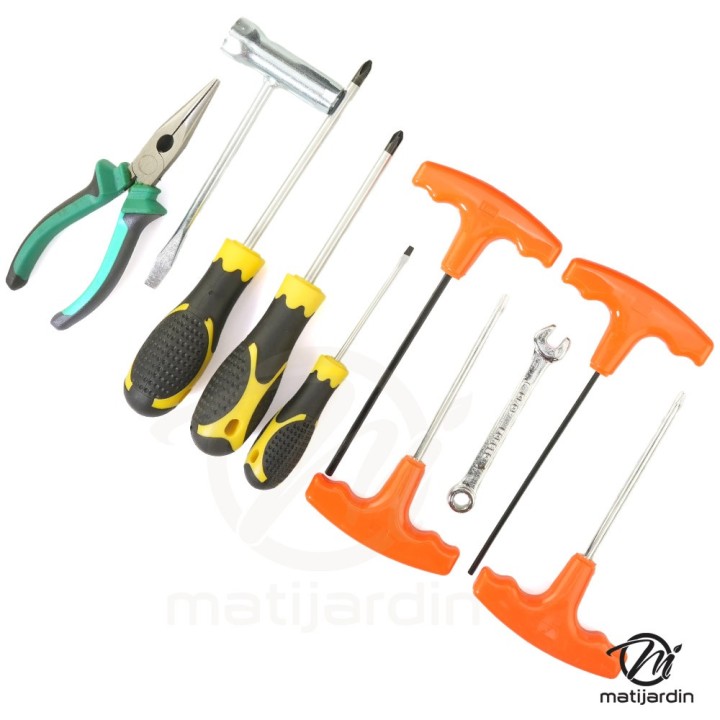 Caisse 10 outils de réparation